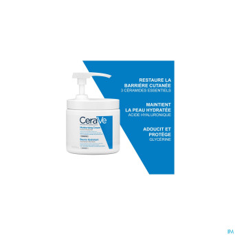 Cerave baume hydratant    pot+pompe 454g