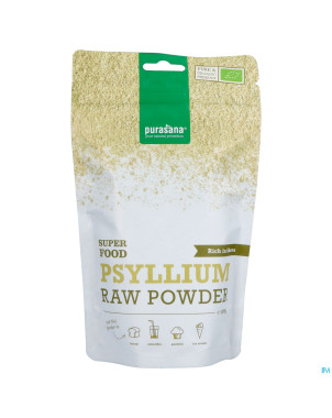 Purasana vegan pdr psyllium 200g    be-bio-02