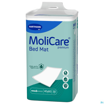 Molicare premium bed mat 5 drops 40cmx60cm 30