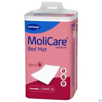 Molicare premium bed mat 7 drops 60cmx60cm 25