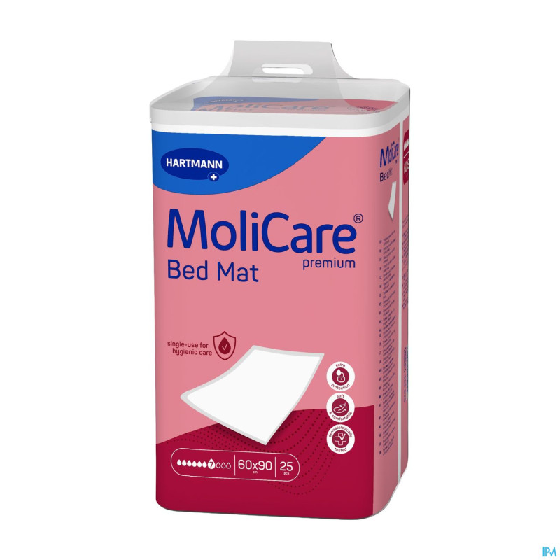 Molicare premium bed mat 7 drops 60cmx90cm 25