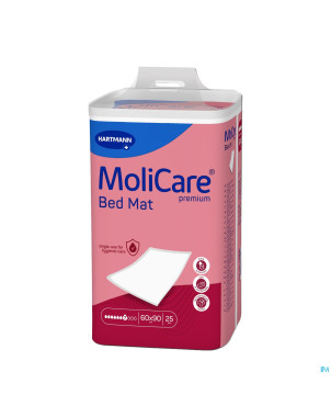 Molicare premium bed mat 7 drops 60cmx90cm 25