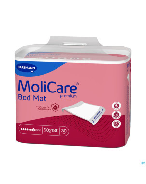 Molicare premium bed mat 7drops 60x180cm+abats 30