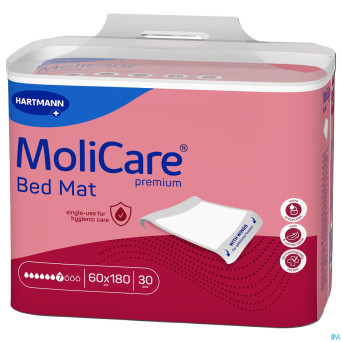 Molicare premium bed mat 7drops 60x180cm+abats 30
