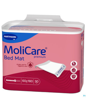 Molicare premium bed mat 7drops 60x180cm+abats 30