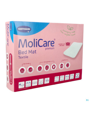 Molicare premium bed mat text. 7 drops 85cmx90cm 1