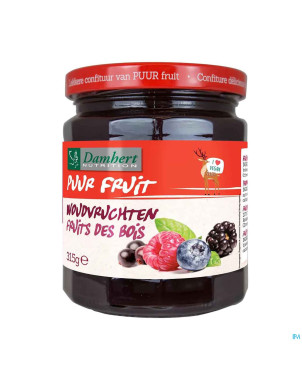 Damhert confiture 100% fruit bois    315g