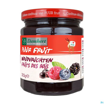 Damhert confiture 100% fruit bois    315g