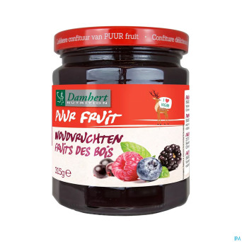 Damhert confiture 100% fruit bois    315g