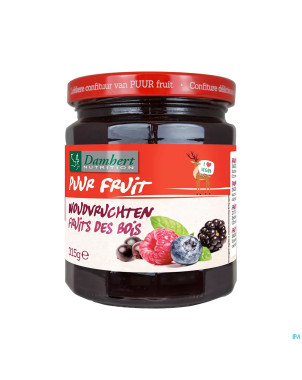 Damhert confiture 100% fruit bois    315g