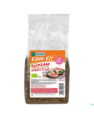 Damhert fibre fitgraines lin brises bio    250g