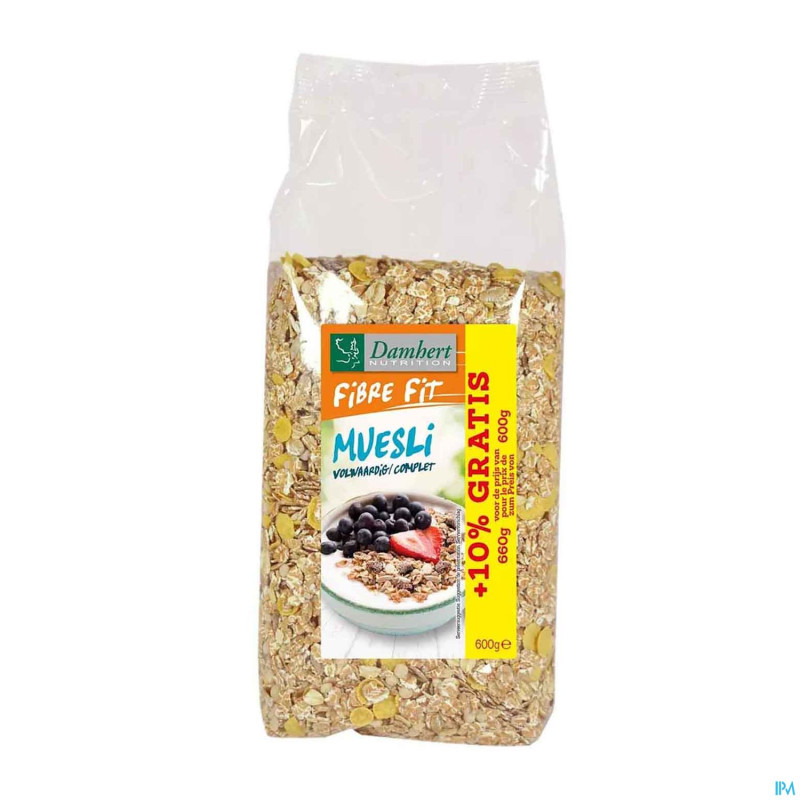 Damhert fibre fitgraines lin brises bio    600g