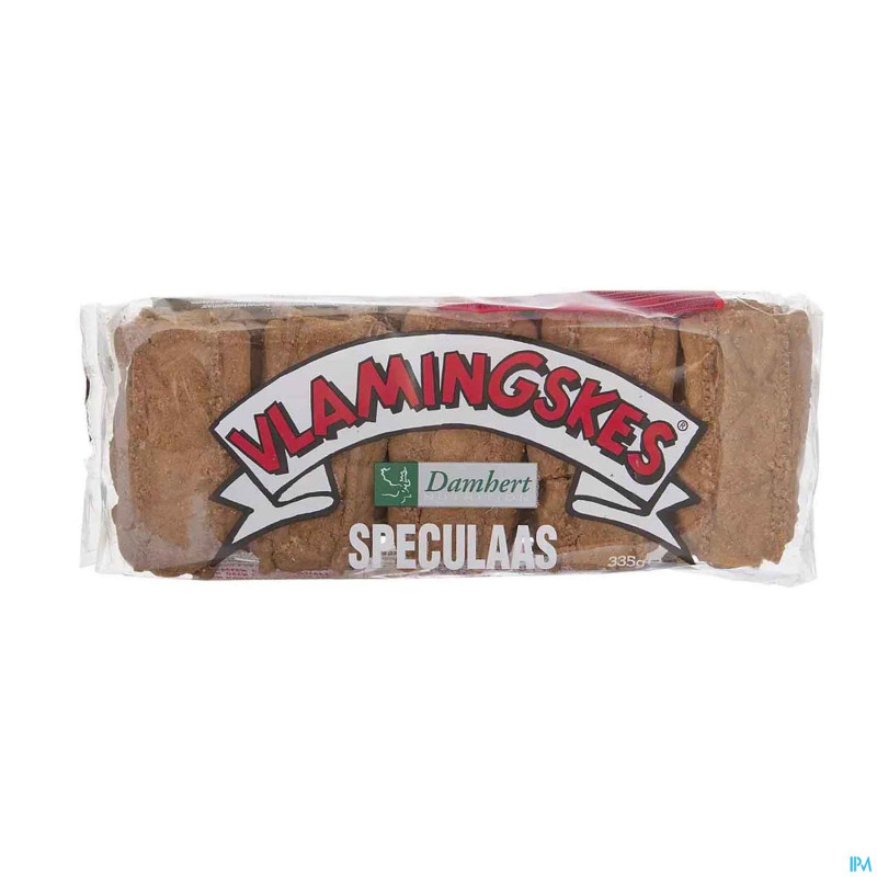 Damhert traditional speculoos vlamingskes    335g