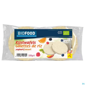 Biofood galettes riz yaourt bio    100g
