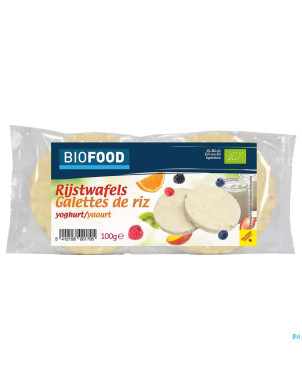 Biofood galettes riz yaourt bio    100g