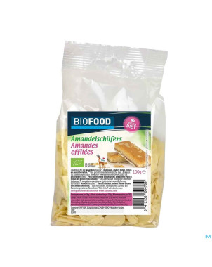 Biofood amandes effilees bio   100g