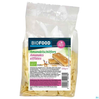 Biofood amandes effilees bio   100g