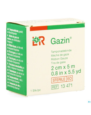 Gazin meche gaze sterile    2cmx5m