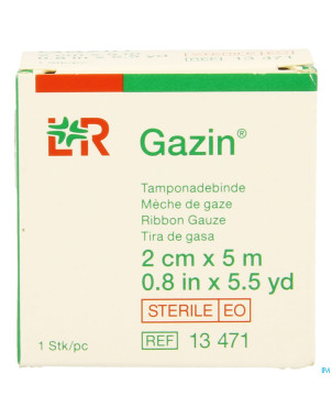 Gazin meche gaze sterile    2cmx5m