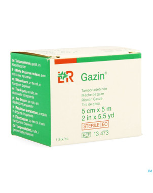 Gazin meche gaze sterile    5cmx5m