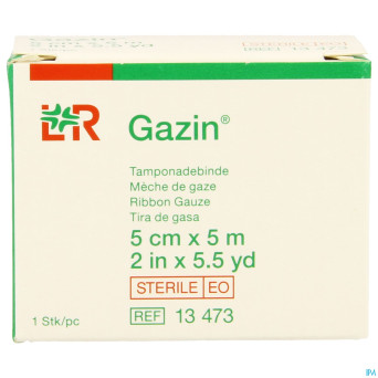 Gazin meche gaze sterile    5cmx5m