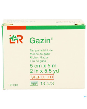 Gazin meche gaze sterile    5cmx5m