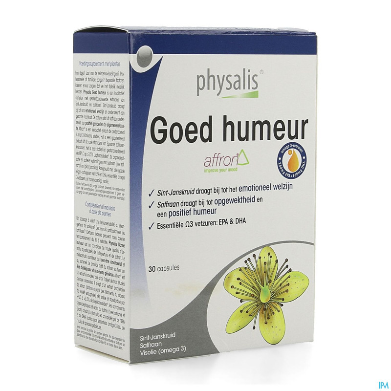 Physalis bonne humeur    caps 30 nf