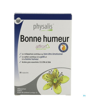 Physalis bonne humeur    caps 30 nf