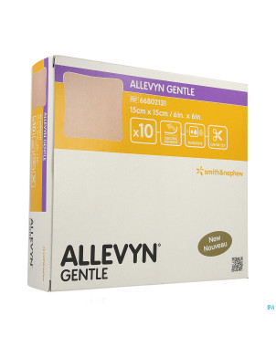 Allevyn gentle cp foam    15cmx  15cm 10 66802131