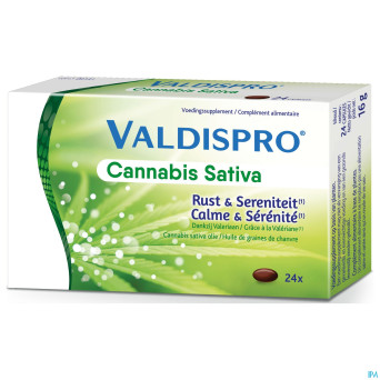 Valdispro cannabis sativa caps 24