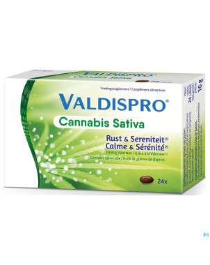 Valdispro cannabis sativa caps 24