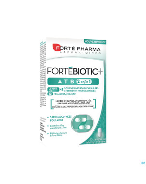 Fortebiotic+ atb 2en1 v-caps 10