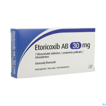 Etoricoxib ab 30mg comp pell  7 x 30mg