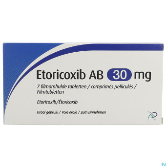 Etoricoxib ab 30mg comp pell  7 x 30mg