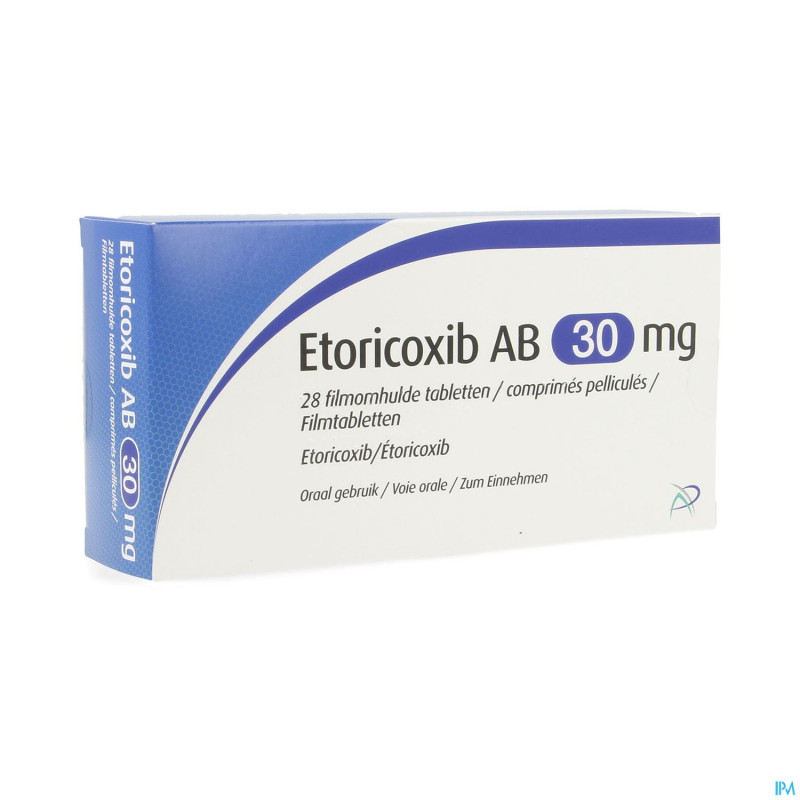 Etoricoxib ab 30mg comp pell 28 x 30mg