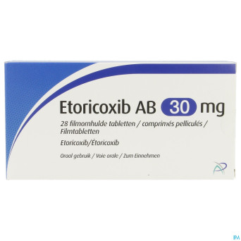 Etoricoxib ab 30mg comp pell 28 x 30mg