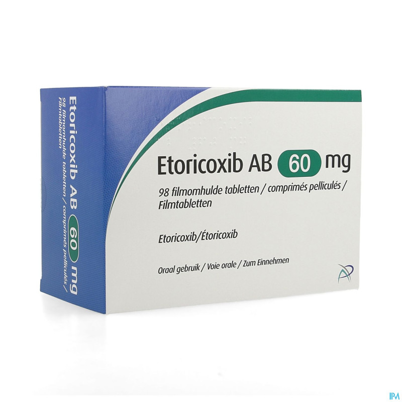 Etoricoxib ab 60mg comp pell 98 x 60mg