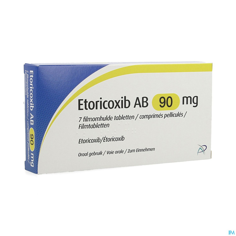 Etoricoxib ab 90mg comp pell  7 x 90mg
