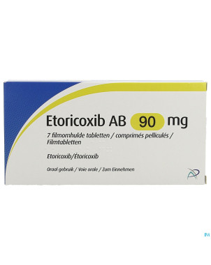 Etoricoxib ab 90mg comp pell  7 x 90mg