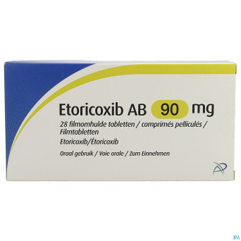 Etoricoxib ab 90mg comp pell 28 x 90mg