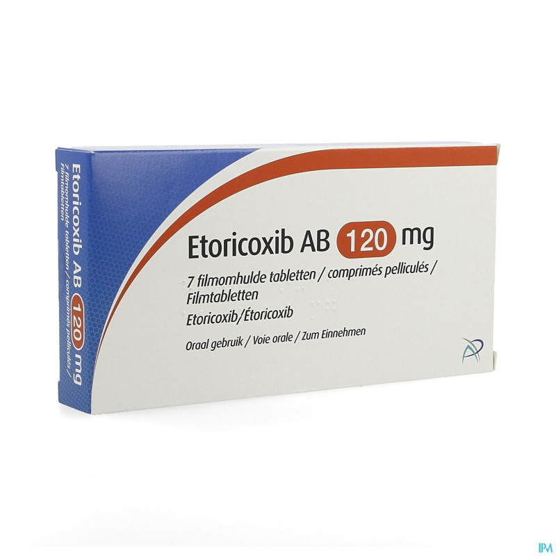 Etoricoxib ab 120mg comp pell  7 x 120mg