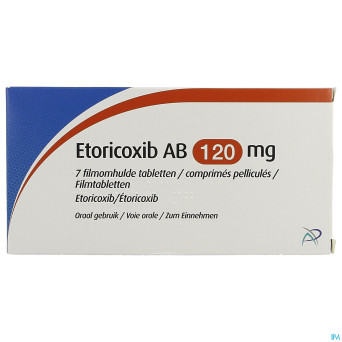 Etoricoxib ab 120mg comp pell  7 x 120mg