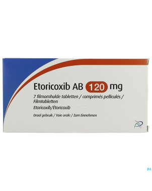 Etoricoxib ab 120mg comp pell  7 x 120mg
