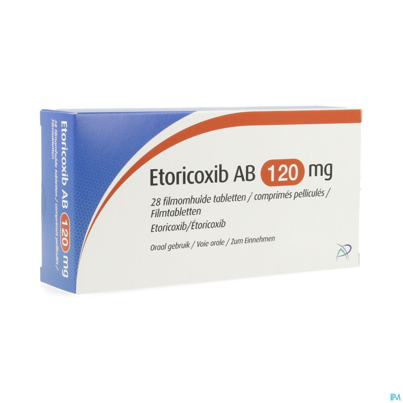 Etoricoxib ab 120mg comp pell 28 x 120mg