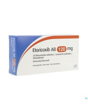 Etoricoxib ab 120mg comp pell 28 x 120mg