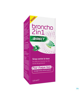 Bronchostop bronchodirect cough syrup    120ml