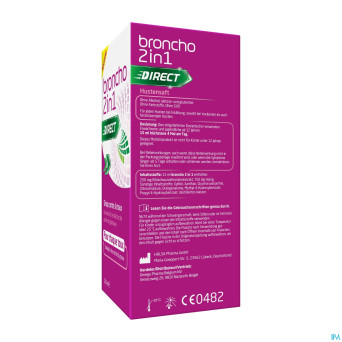 Bronchostop bronchodirect cough syrup    120ml