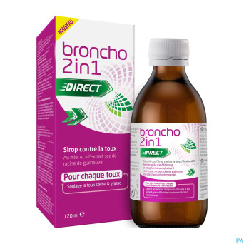 Bronchostop bronchodirect cough syrup    120ml