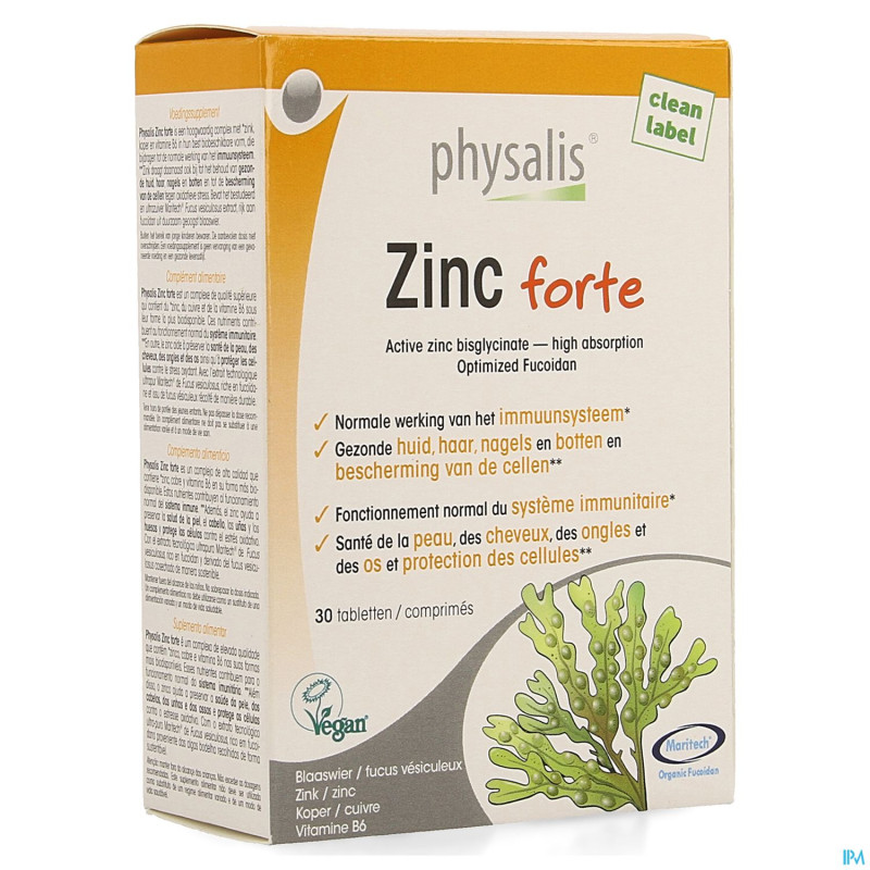 Physalis zinc forte    comp 30