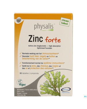Physalis zinc forte    comp 30